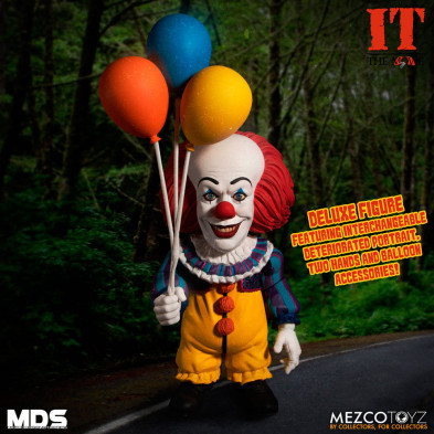 Figura MDS Deluxe Pennywise Stephen King IT 1990 15cm